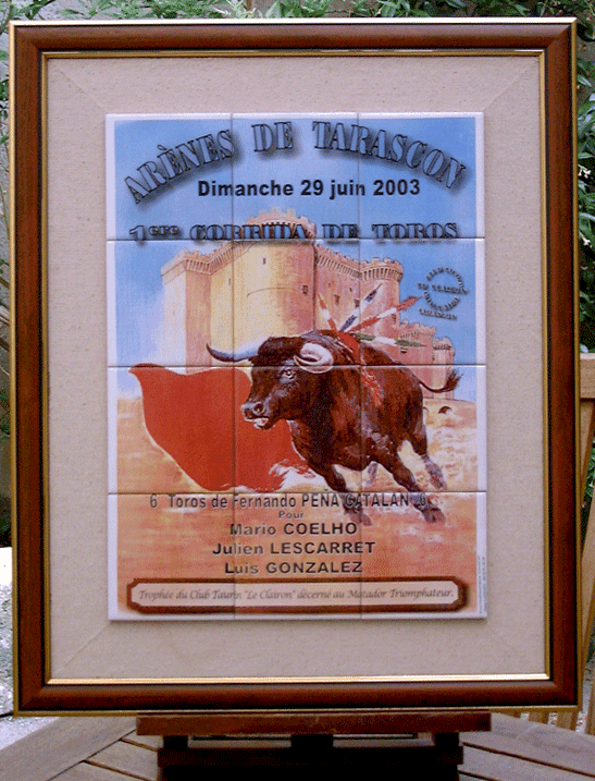 trophée le clairon à Tarascon