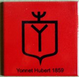 petit carreau rouge Hubert Yonnet